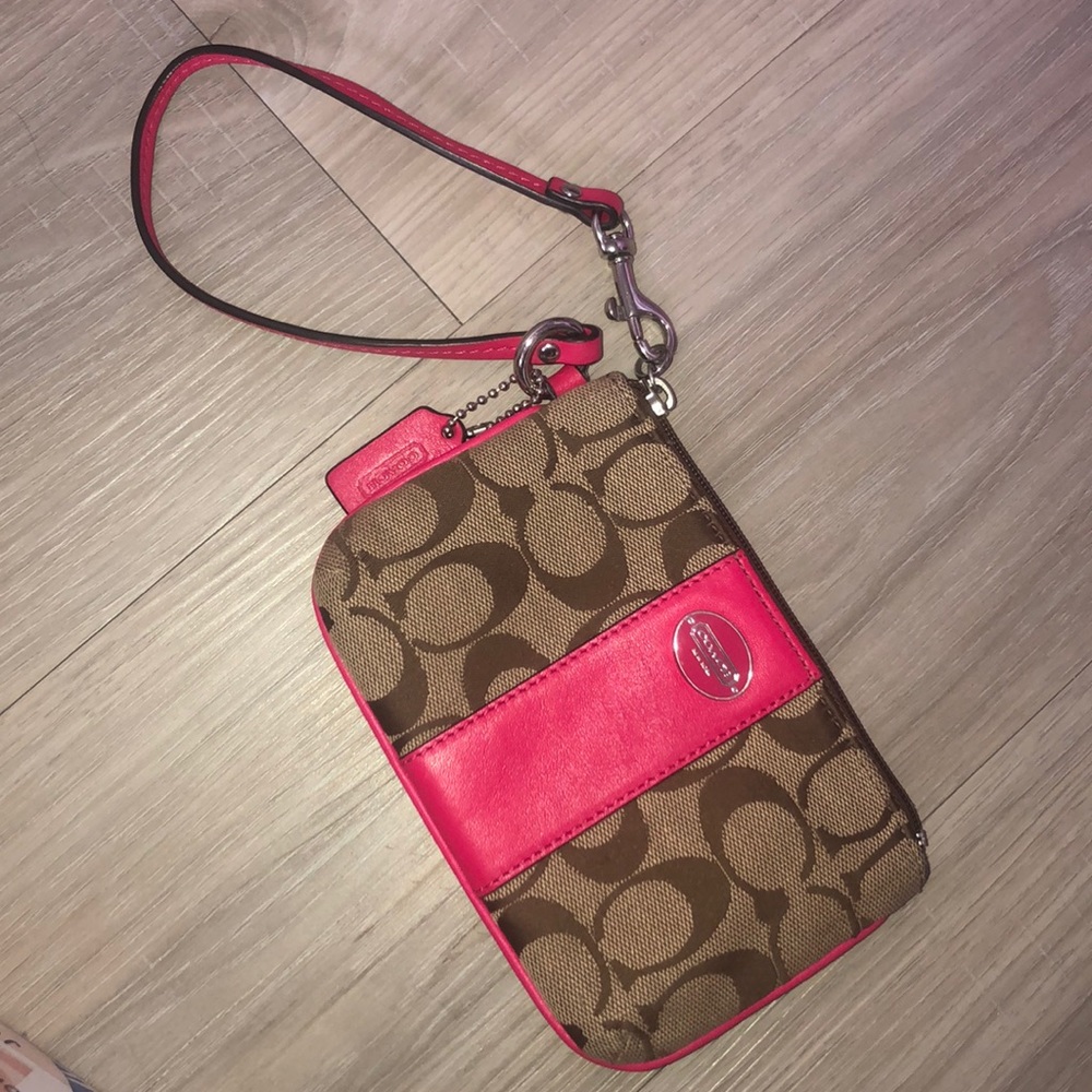 Vintage Coach Wristlet